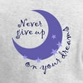 thumbnail image 3 of CafePress - NEVER GIVE UP ON DREAMS Long Sleeve T Shirt - Women's Long Sleeve Graphic Casual T-Shirt, 3 of 4