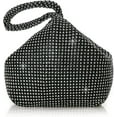 thumbnail image 1 of Sac à Main en Strass pour Femmes Sac de Soirée Pailleté Triangle pour Bal de Promo des Années 1920 Mariage, 1 of 5