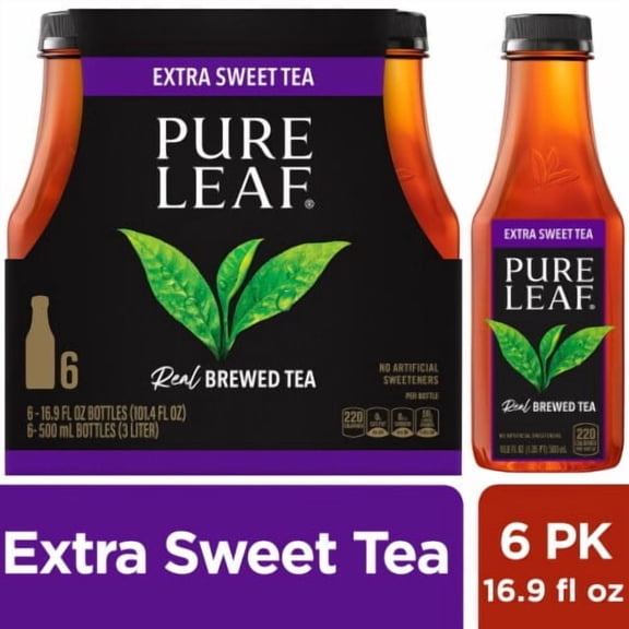 2X - Pure Leaf Extra Sweet Iced Tea Multipack Bottles 6 pk / 16.9 fl oz