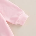 thumbnail image 6 of Zshosam Fall Baby Girl Clothes Toddler Girl Clothes 2 Piece Outfits Fashion Sweatshirts+Sweatpants Long Sleeve Clothing Set,Pink 12-18 Months, 6 of 9