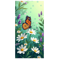 thumbnail image 2 of Nature Themed Butterfly Daisy Background Banner Party Decorations Photography Props Spring Garden Celebrations Outdoor Events Photo Booth Backdrop, 2 of 4