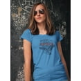 thumbnail image 2 of Brooklyn Denim Logo T-Shirt Women -Image by Shutterstock, Female Medium, 2 of 4