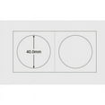 thumbnail image 1 of 100 Pcs Porte-Pièces Carrés en Carton Fournitures de Pièces Collection d'Albums de Pièces Porte-Pièces de Phare Étui de Rangement, 1 of 5