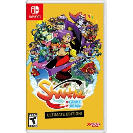 Shantae: Half-Genie Hero - Ultimate Edition - Nintendo Switch, Shantae's trademark belly dance moves come to Switch with tons of added content.., By Brand Xseed