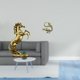 thumbnail image 2 of Figura de caballo y figura hecha a mano, decoración de mesa para hoteles, estanterías, chimeneas, dormitorios, hogar y oficina, artesanía única y, 2 of 8
