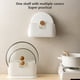 thumbnail image 4 of Pote de plástico Pastilla de párpado Platos autoadhesivos Soporte para refrigerador Habitación Encimitop Punch-Free Holder Hogar Sporting Organizador Montaje de pared Advancent HA059472-02, 4 of 7
