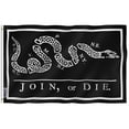 thumbnail image 1 of Bandera Anley Black Join Or Die, 90 x 150 cm, poliéster, 1 of 7