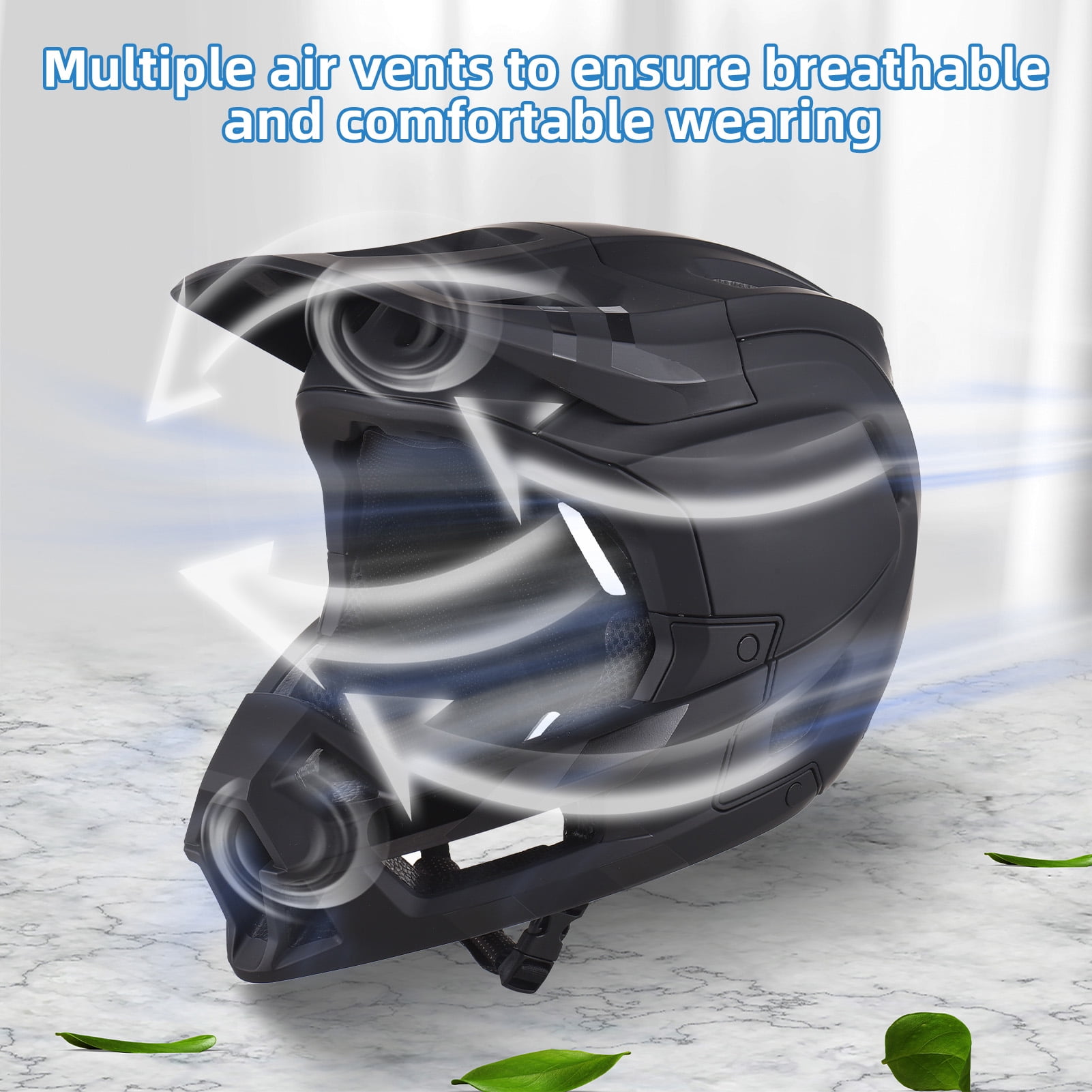 Elowen Full Helmet Face Full Face Mountain Bike Helmet Ventilation Lightweight Helmet