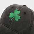 thumbnail image 5 of St. Patricks Day Trucker Hat,Green Mesh Baseball Cap for Women Men,Couples Vintage Shamrock Irish Prints Adjustable Hat,Black, 5 of 5
