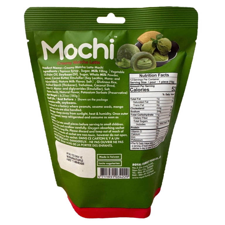 Royal Family Mochi, 12 Piece Assorted Flavors, Gluten-Free