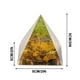 thumbnail image 2 of Ornamento de Cristal, Piedra Fragmentada, Pila Energética, Estilo Natural, Crystal Crushed Stone Energy Tower, Decoración de Interior, para Salón, con Base de Madera, Material de Cristal,, 2 of 9