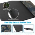 thumbnail image 3 of Mouse Pad,Abstract Golden Art Line Style Desk Mat for Desktop,Desk Pad with Non-Slip Base and Stitched Edge,Extended Mousepad for Office and Home 35.4X15.7 Inch, 3 of 7