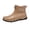 Brown, variant on Men’s Ankle Rain B𝗈𝗈𝑡𝑠 Wate𝗋proof Wide Calf Rain Shoes with Comfortable Insole Fashion Round Toe Non-S𝗅ip Ru𝖻𝖻er D𝖾𝖼k Boot Outdoor Work Mud Che𝗅sea Booties