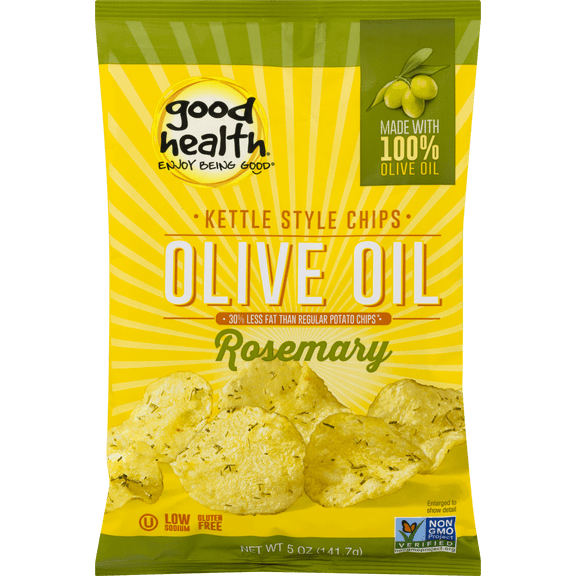 Good Health Olive Oil Rosemary Kettle Chips, 5 Oz.