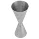 thumbnail image 4 of Jigger de acero inoxidable de doble cabezal con diseño de hojas rayadas, vaso de barman de 30 ml y 60 ml para una coctelería precisa, 4 of 8