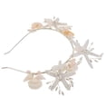 thumbnail image 1 of unbranded White Seashell Bridal Headpiece Mermaid Style Headband for Wedding Events, 1 of 8