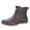 Gray, variant on Xfvqtps Mens Waterproof Fishing Ankle Rain Boots PVC Pull on Round Toe Outdoor Shoes for Gardening Hiking Daily Wet Conditions