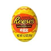 Reese's Milk Chocolate Peanut Butter Creme Easter Candy, Egg 1.2 oz