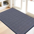 thumbnail image 1 of MeyJey Tapete Interior 36"x60", Tapetes Antideslizantes para Entrada, Atrapador de Suciedad Lavable Tapete de Bienvenida para Puerta Delantera Trasera y Entrada, Azul, 1 of 10