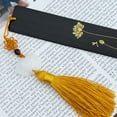 thumbnail image 3 of Wrapables Sandalwood Bookmark with Pendant Tassel for Book Lovers and Readers, Lotus, 3 of 7