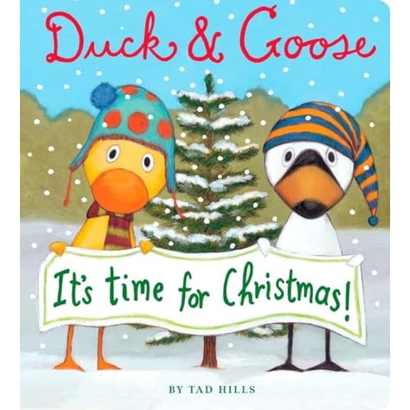 Pre-Owned Duck & Goose, It's Time for Christmas! (Oversized Board Book) (Board book) 0375871128 9780375871122