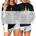 thumbnail image 4 of Taqqpue Women Christmas Sweatshirt Vintage Funny Xmas Tree Graphic Fleece Linend Pullovers Fall Winter Crewneck Oversized Long Sleeve Tops Ugly Christmas Sweater for Women, 4 of 7