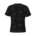 thumbnail image 6 of Vsdgher Game Time Print Men's Dry Fit Mesh Athletic Shirts Moisture Wicking Tennis T-Shirt Tops, 6 of 9