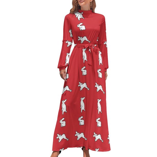 Goh Peik Lin - Vestido largo de conejos Vestidos largos con velo Vestidos de noche para mujer 2024