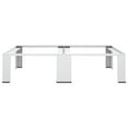 thumbnail image 2 of vidaXL Double Washing and Drying Machine Pedestal White, 2 of 5