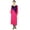 Magenta and Black, variant on Phagun Ethnic Designer Casual Kurti Rayon Bollywood Solid Women Tunic Dress