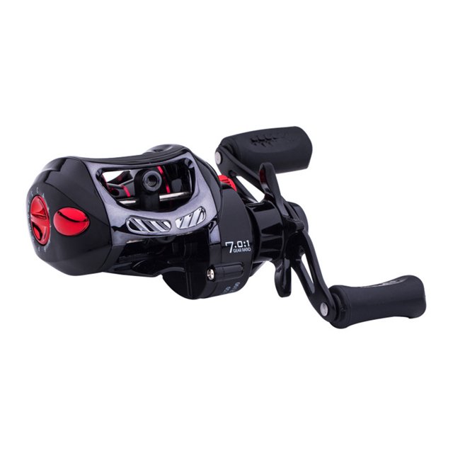 7.0 / 1 Carrete de lanzamiento de cebo de alta velocidad Lanzamiento largo 8 kg Aparejos de pesca de carpa de arrastre máximo