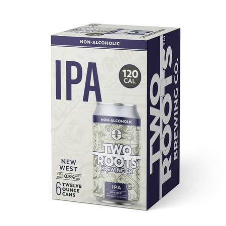 Two Roots Brewing Non-Alcoholic New West IPA 4/6pk 12oz CAN