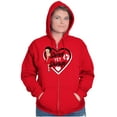 thumbnail image 4 of Betty Boop Sweet Yet Save Cute Sassy Zip Hoodie Sweatshirt Women Brisco Brands S, 4 of 6
