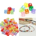 thumbnail image 2 of 800PCS Letter Beads 0.24'' Colorful DIY Craft Alphabet Beads Bracelet Beads, 2 of 10