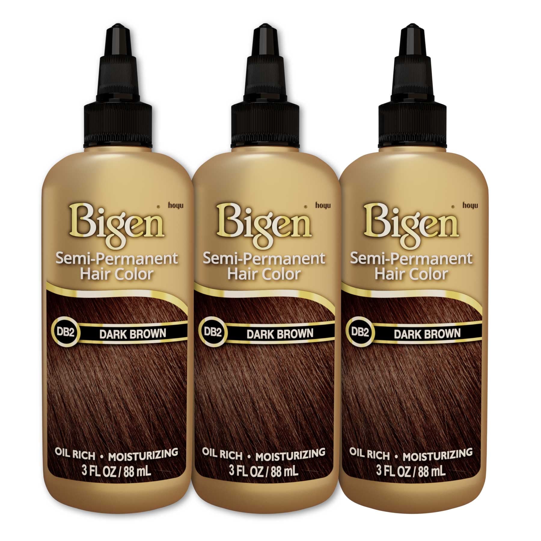 Bigen Semi-Permanent Hair Color Vivid Shades Passion Pink, 1.0 OZ