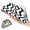 Waves, variant on Mahjong Tile Storage Bag for Women Fashion,Mahjong Tile Clutch Purse Portable Woven Dumpling Bag for Party Beach Vacation Supplies,Zebra Stripes