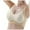 White, variant on TEVEQ Push Up Bras for Women High Support No Underwire Wireless Bra Full Coverage Padded Support Bra for Lift Bralette Everyday Seamless Tshirt Bras Bras for Women No Underwire Comfort Super Gather B