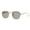 Gold Honey (Green), variant on Retro Soft Square Sunglasses Metal Plastic Double Frame UV400 Unisex Gold Tort