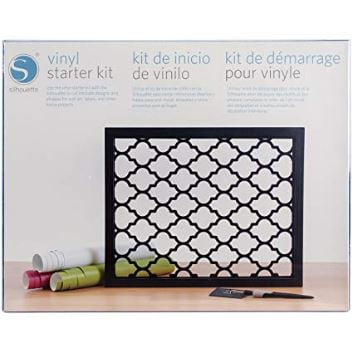 Silhouette Vinyl Starter Kit 4 Colrs Transfer Tape
