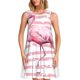 thumbnail image 1 of Fotbe Flamingo Vestido de Verano sin Mangas para Mujer – Vestido Midi Línea A, Estilo Camiseta Floral, Vestido Playero Casual y Fluido, 1 of 7