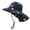 Dark Blue Dinosaur, variant on Toddler Baby Sun Hat Kids Summer UPF 50+ for Boys Girls Adjustable Beach Hats with Bucket Wide Brim Age 6 Months-12 Years