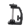 thumbnail image 1 of Soporte de clip de abrazadera ajustable en forma de C de metal resistente con tornillo de 1/4", 1 of 8
