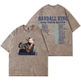 thumbnail image 1 of Randall King Tour Vintage Wash camisetas mujeres hombres algodón manga corta Camiseta, 1 of 5