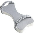 thumbnail image 1 of Deals! 1 * Side Sleeping Knee Pillow Knee Pillow | Ergonomic Side Sleeping Pillows | Knee Support Pillow |Foam Knee Pillow Leg Support Pillow With Straps Dorm Room Essentials For Girls Gray, 1 of 6