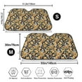 thumbnail image 3 of Kdxio Sunflowers Bee Print Windshield Sun Shade,UV Rays and Sun Heat Protection,Sunshade for Car Windshield,Car Shade Front Windshield - Small, 3 of 6