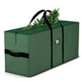 thumbnail image 3 of Christmas Tree Storage Bag, Sturdy Zippered Container, Water-Resistant Fabric, Organize Holiday Decorations for Seasonal Storage, Red, 3 of 7