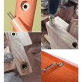 thumbnail image 4 of 230 Pieces Zinc Alloy Hexagonal Threaded Insert, Nuts Threaded Inserts Insert, Nuts External Thread M4 M5 M6 M8 for Nut Tool Kit, 4 of 5