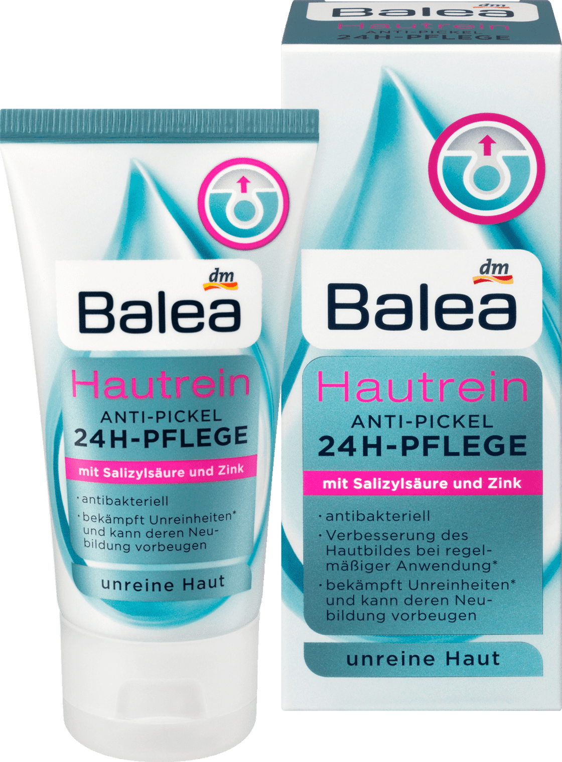 Balea Day Cream Skin Clean Anti Pimples 24h Care 50 Ml Vegan German Product Walmart Com Walmart Com