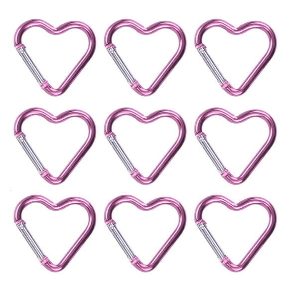 YIGSECU 9pack Aluminum Alloys Carabiner Climbing Gear Carabiner Hiking Travel Carabiner