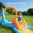 thumbnail image 4 of Inflatable Pool, Rectangular Swimming Pool for Toddlers, Kids, Family, Above Ground, Backyard, Outdoor, 4 of 8